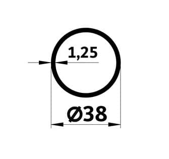 Průměr 38 mm