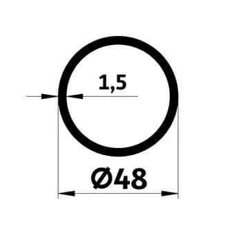 Průměr 48 mm