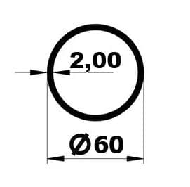 Průměr 60 mm